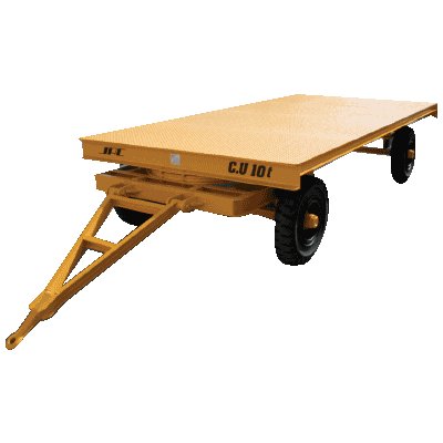 Remorques essieu avant pivotant