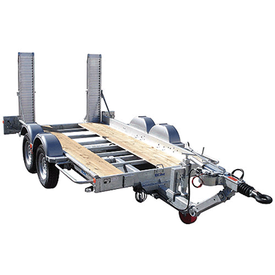 Remorques routières porte engin