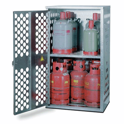 Dépôts mobiles tôlés pour bouteilles de gaz