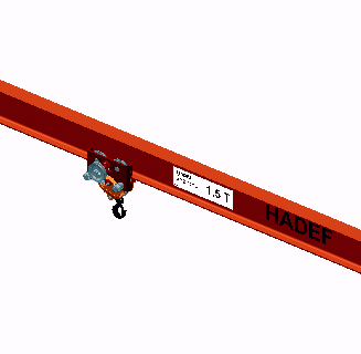 Poutre roulante électrique