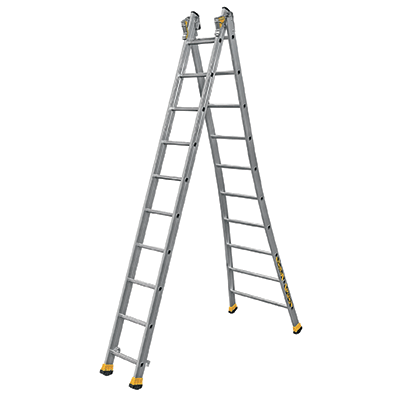 Echelles transformables, 2 plans