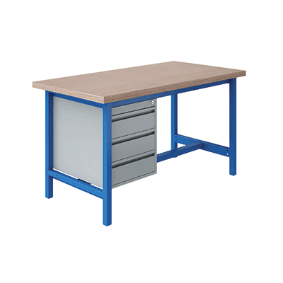 Etablis PTH plateau multiplis 40 mm 1 bloc 3 tiroirs