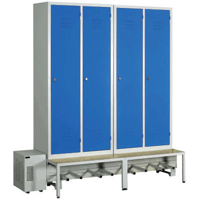 Vestiaires séchants