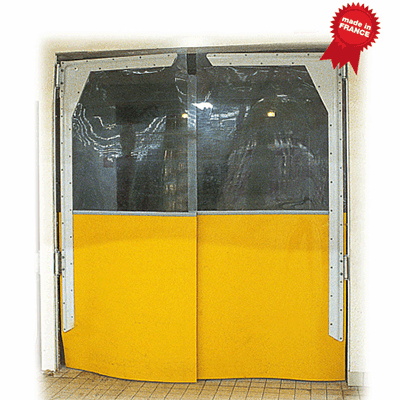 Cloisons industrielles, protection d'espace et portes soupples