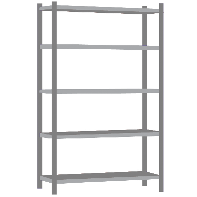 Rayonnage polyvalent - 5 à 7 niveaux