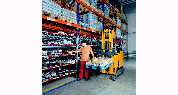 Rayonnage dynamique grande hauteur