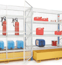  Rayonnage mi-lourd et semi-lourd sécurisé