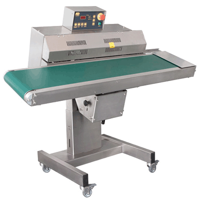 Soudeuse en continu à plat peint et inox