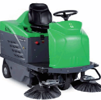 Balayeuse autoportée à batterie
